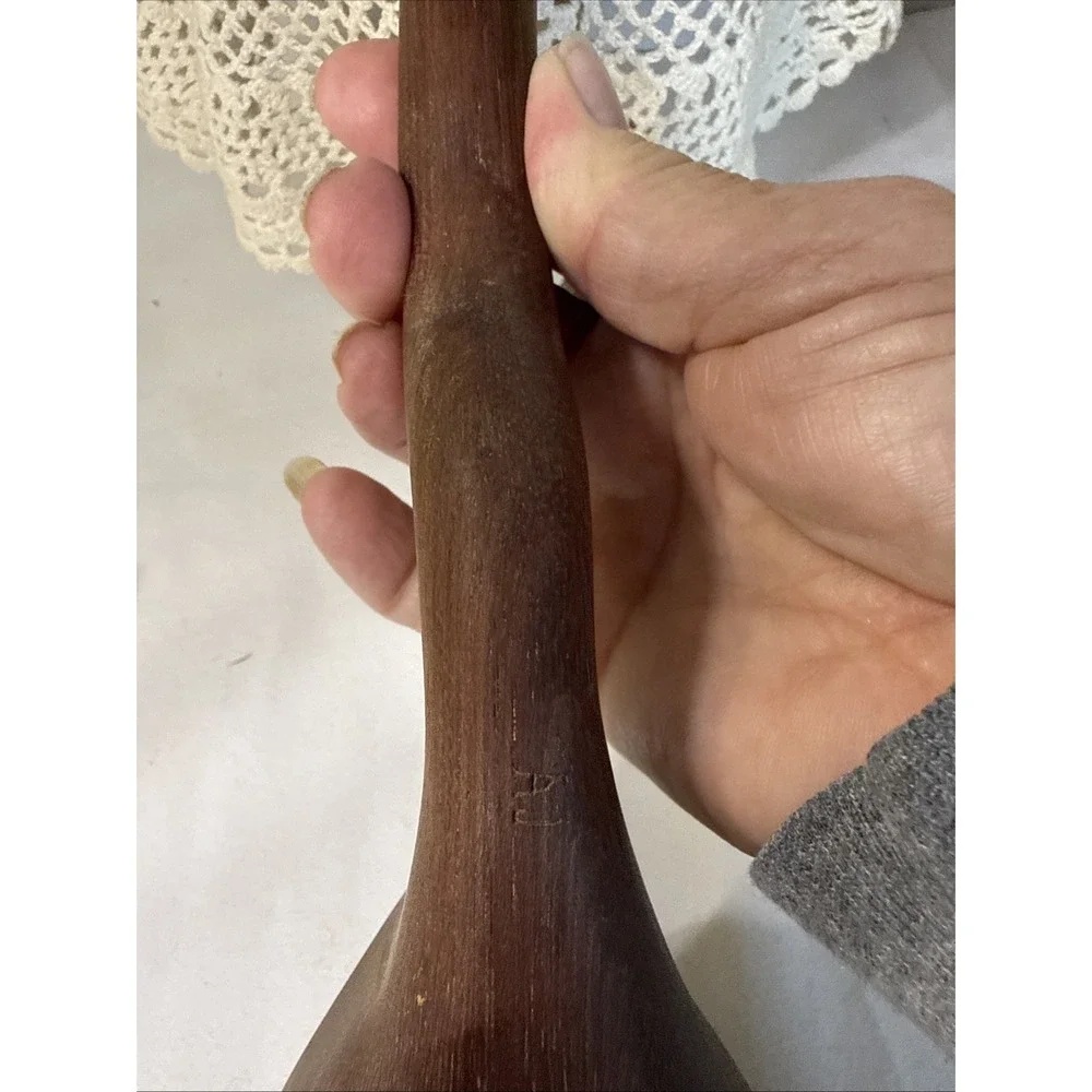 Handmade Long-Handled Beautiful Wood Spoon 11.75